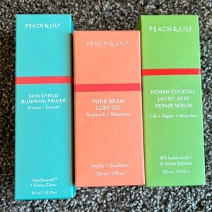 NEW IN BOX!! Peach and Lily bundle